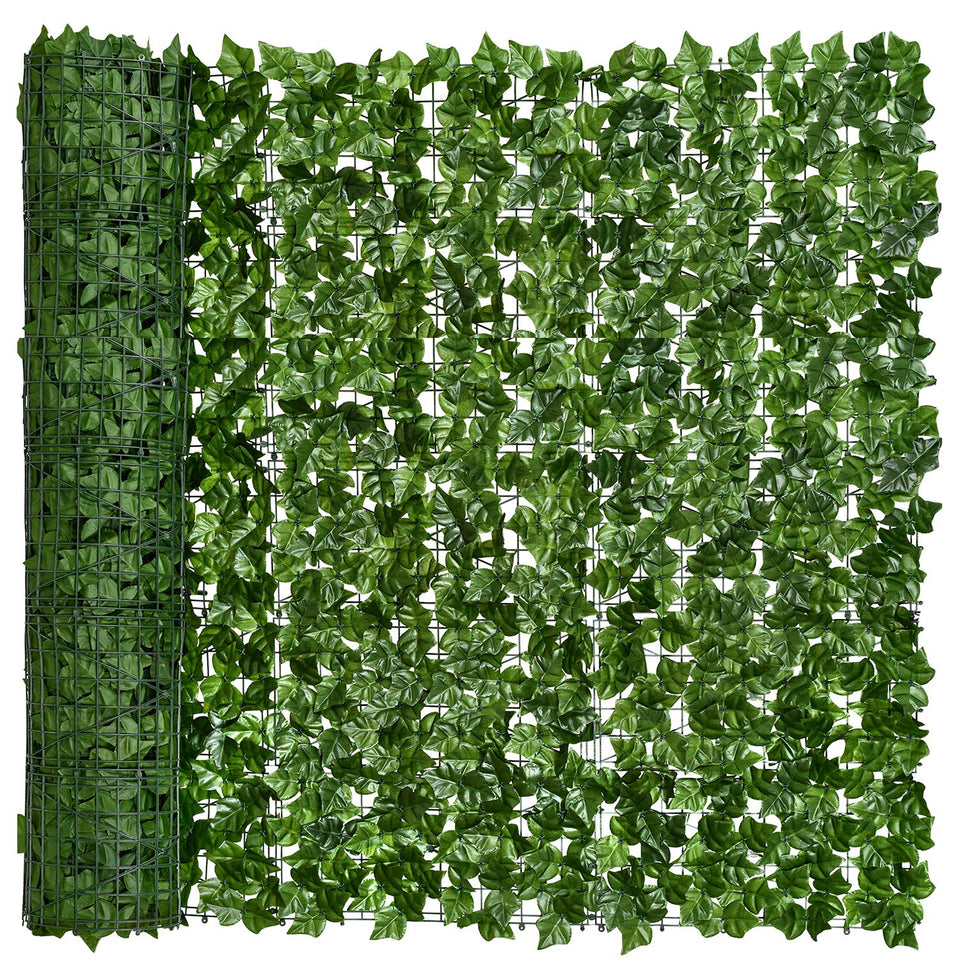 DearHouse artificial ivy privacy fence panel for outdoor privacy and decorative greenery.