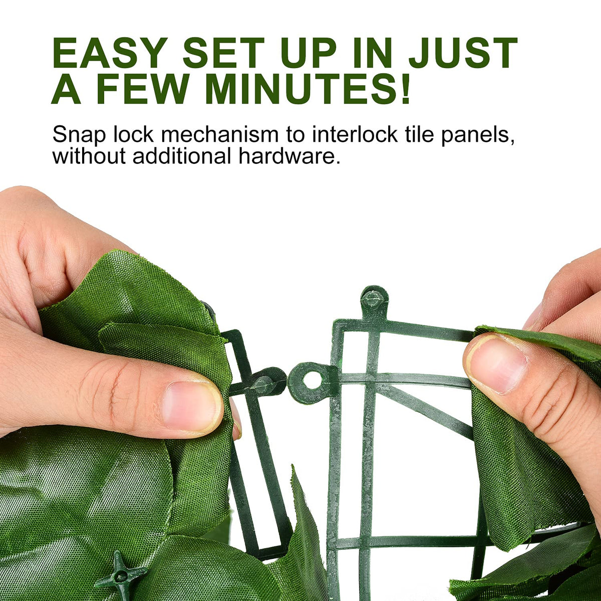 DearHouse artificial ivy size 2165x59 panel fits large fences.