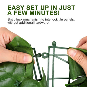 DearHouse artificial ivy size 2165x59 panel fits large fences.