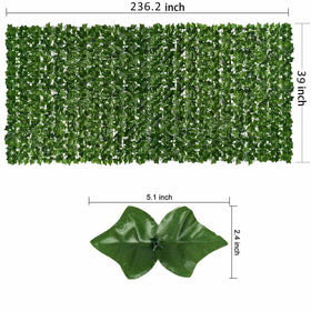 DearHouse lightweight ivy fence panel for quick installation and repositioning