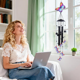 DearKeeps colorful pendants and metal tubes bring indoor charm near windows or hallways.