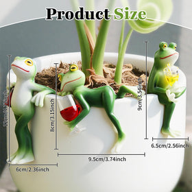 DearKeeps Garden Frog Statues indoor-outdoor versatility for patios and living rooms.