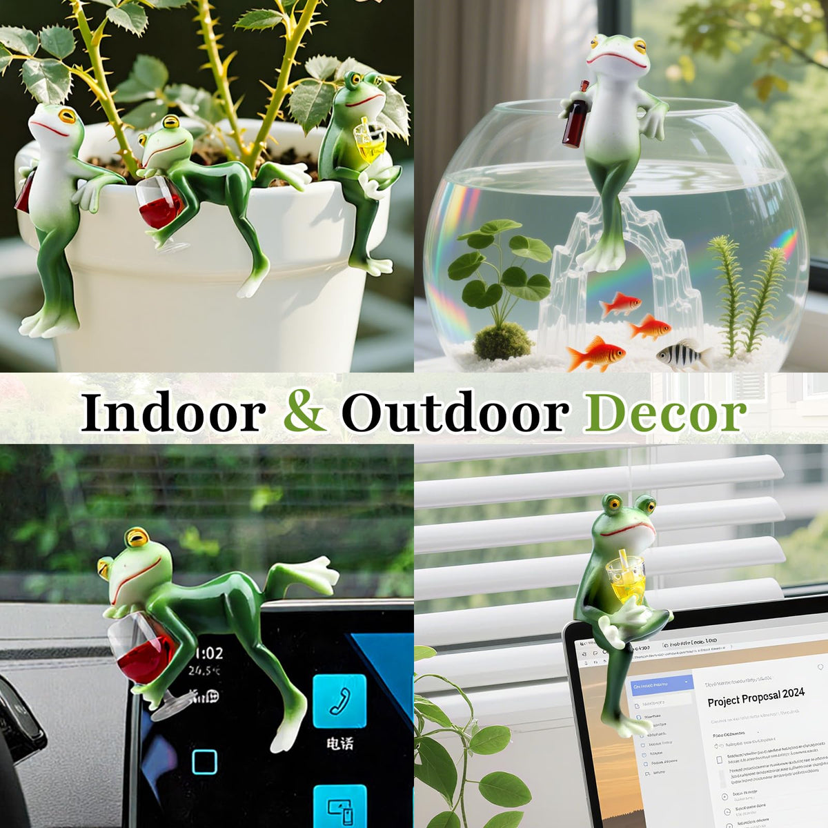 DearKeeps Garden Frog Statues weather-resistant: durable material for year-round display.