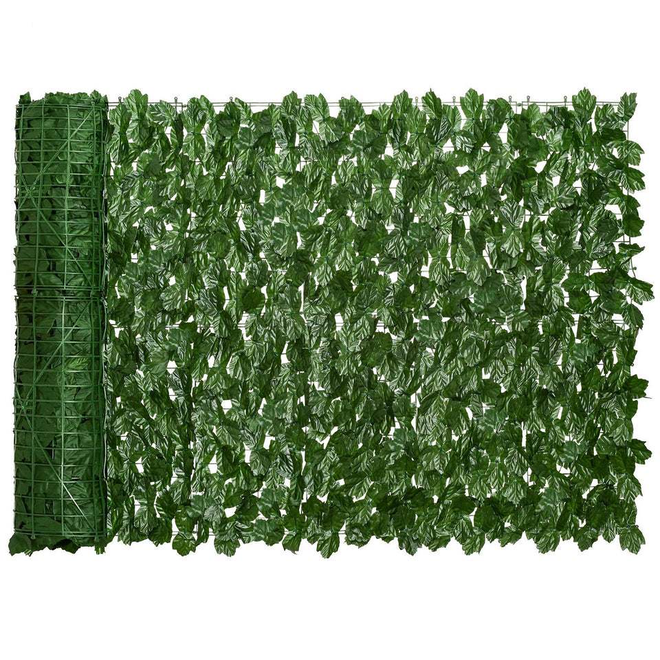 DearHouse ivy privacy fence panel on a fence for instant privacy