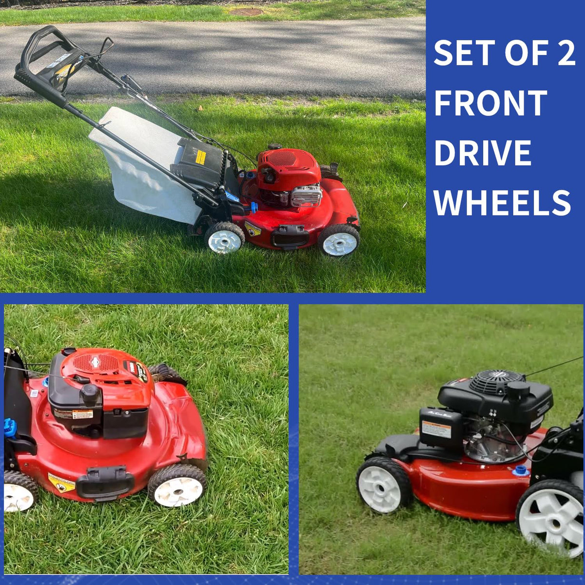 DeaWater visual-scale image indicating sizing for Toro 22in mowers