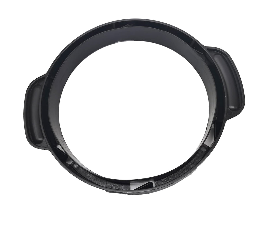 DEAWATER bagger flex hose ring close-up for a snug bagger seal