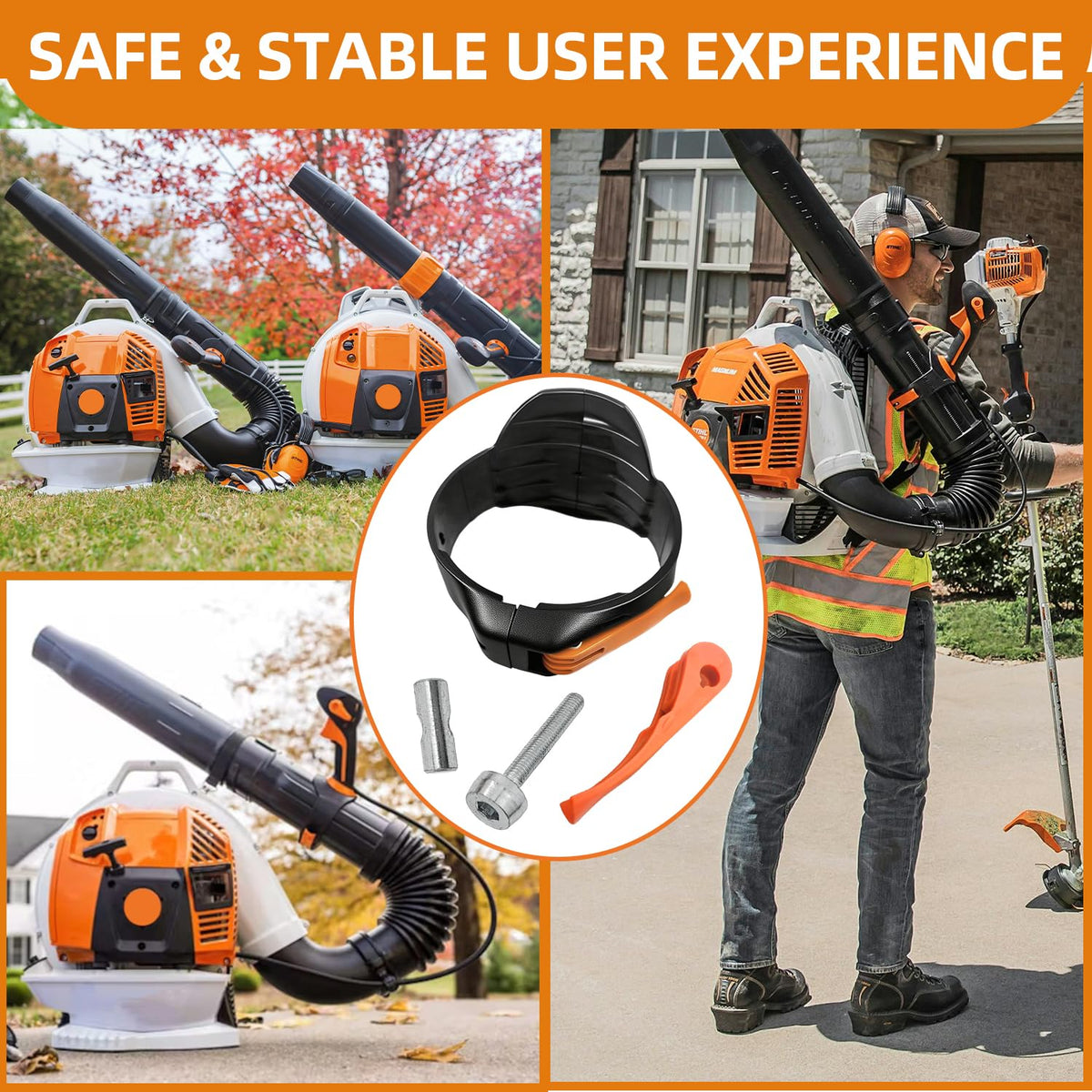 DeaWater BR800 leaf blower parts support consistent performance