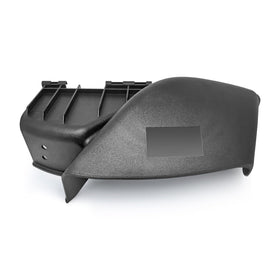 deawater chute discharge in black for Snapper decks improves debris flow