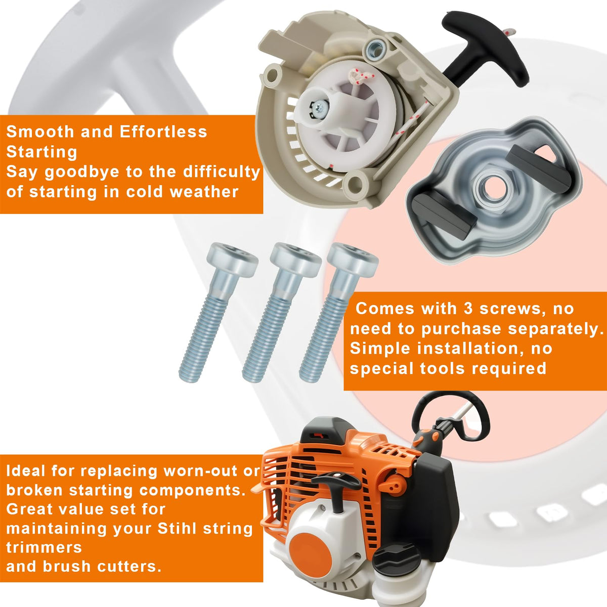 deawater durable repair kit for replacing worn starting components
