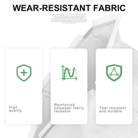DeaWater fabric-only design simplifies installation on existing frames.