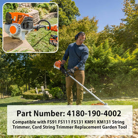 deawater recoil starter for STIHL KM131 offers simple maintenance.