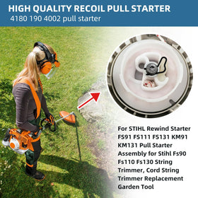 deawater recoil starter compatible with STIHL KM91 for easy replacement.