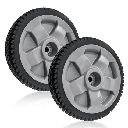 DeaWater replacement 8-inch front wheel for Toro 125-2510 improves stability