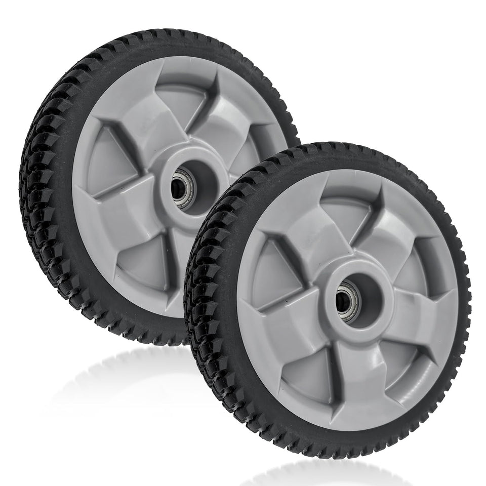 DeaWater replacement 8-inch front wheel for Toro 125-2510 improves stability