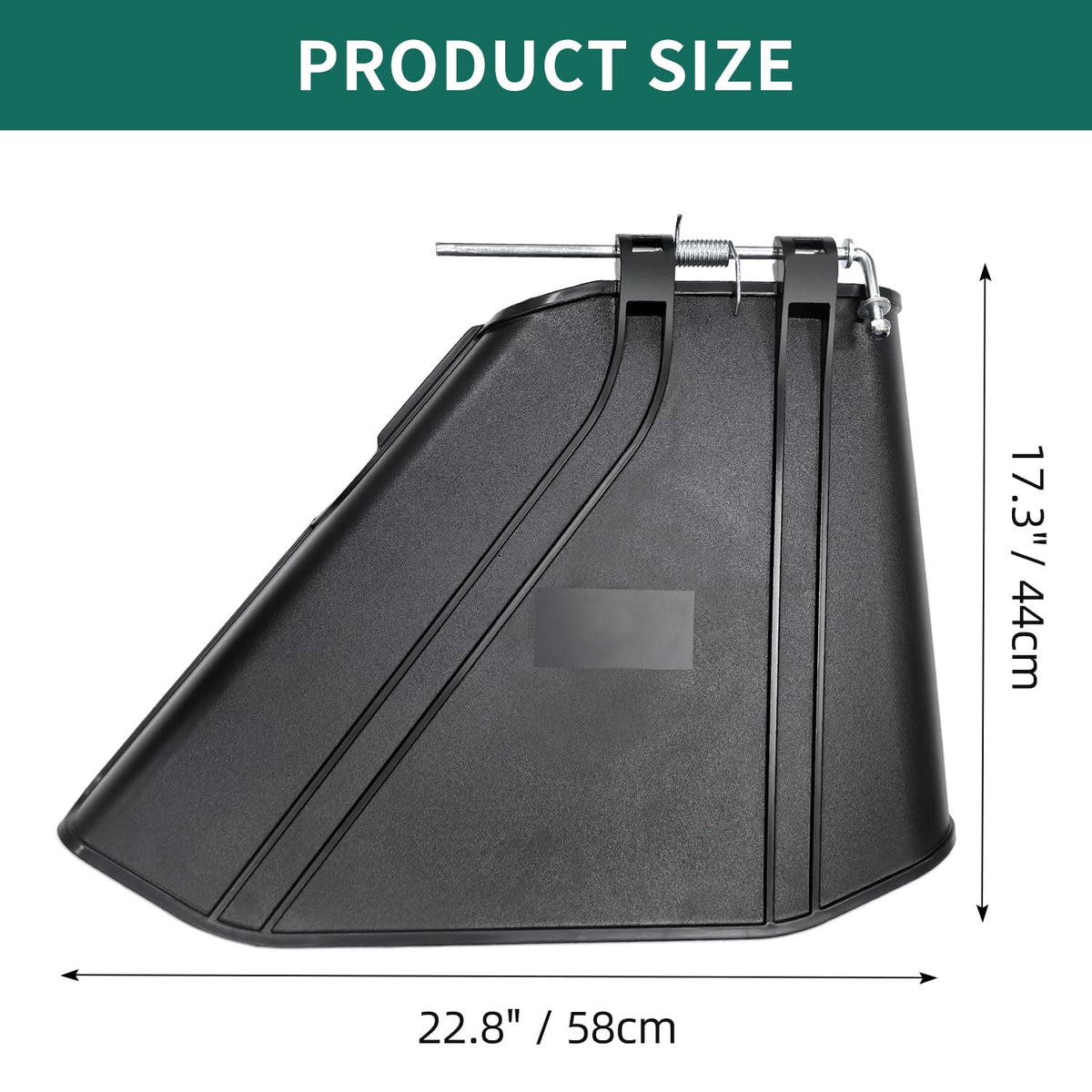 DeaWater rod-pivot hardware included for quick, sturdy installation.