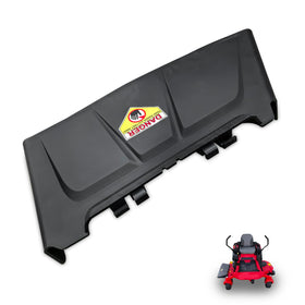 Deawater side discharge chute for Ariens ZTX42 improves clipping dispersal and reduces deck buildup.