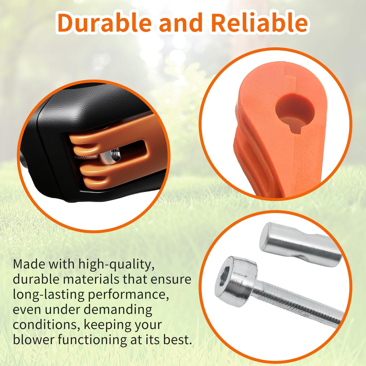 DeaWater STIHL BR700 throttle assembly for smoother control during use