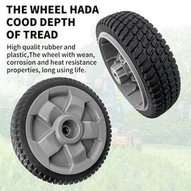 DeaWater two-pack front wheels deliver quick spare replacements