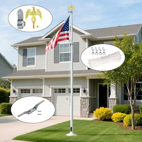 DEAYOU braided rope resists weather and enables smooth pulley passage