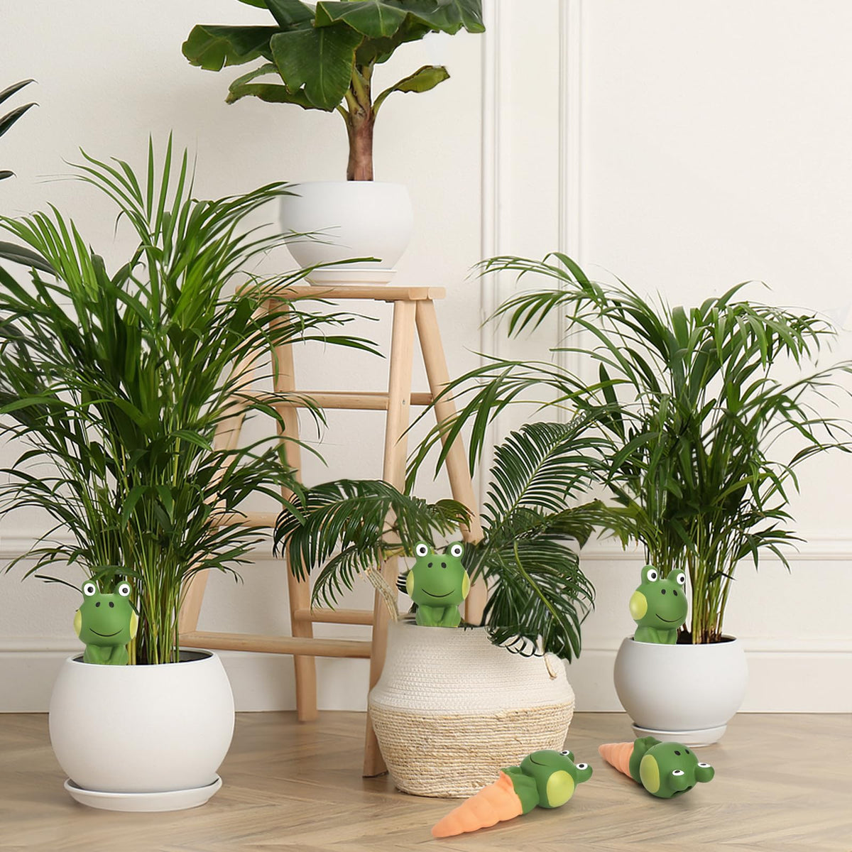 DEAYOU potted-plant-with-spikes showing improved moisture balance for indoor greenery.
