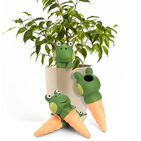 DEAYOU spike in soil application shows easy 3/4 coverage for rooted plants.