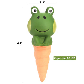 DEAYOU terracotta material self-watering spike highlights breathable, well-draining design for plants.