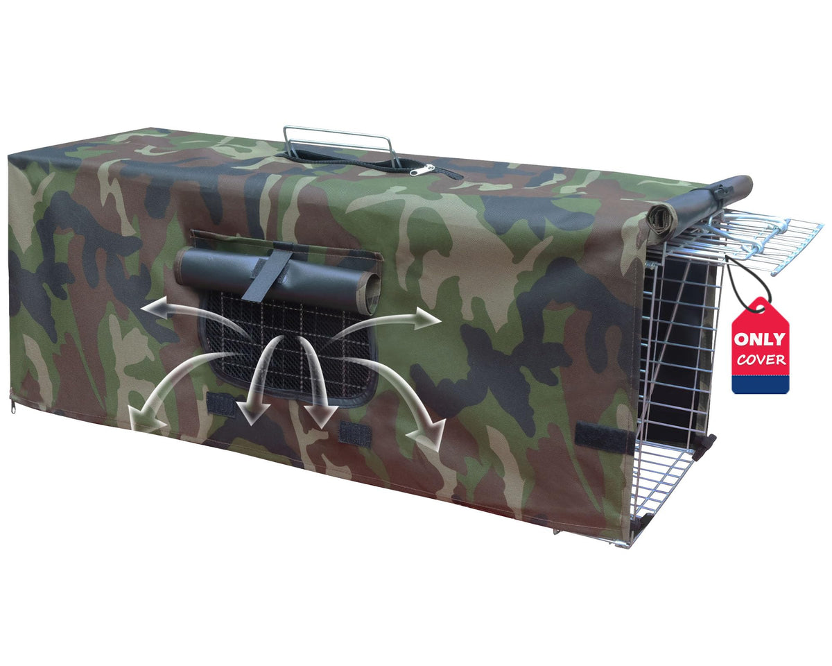 Camouflage Deblue trap shelter fit for 32x10x12 traps