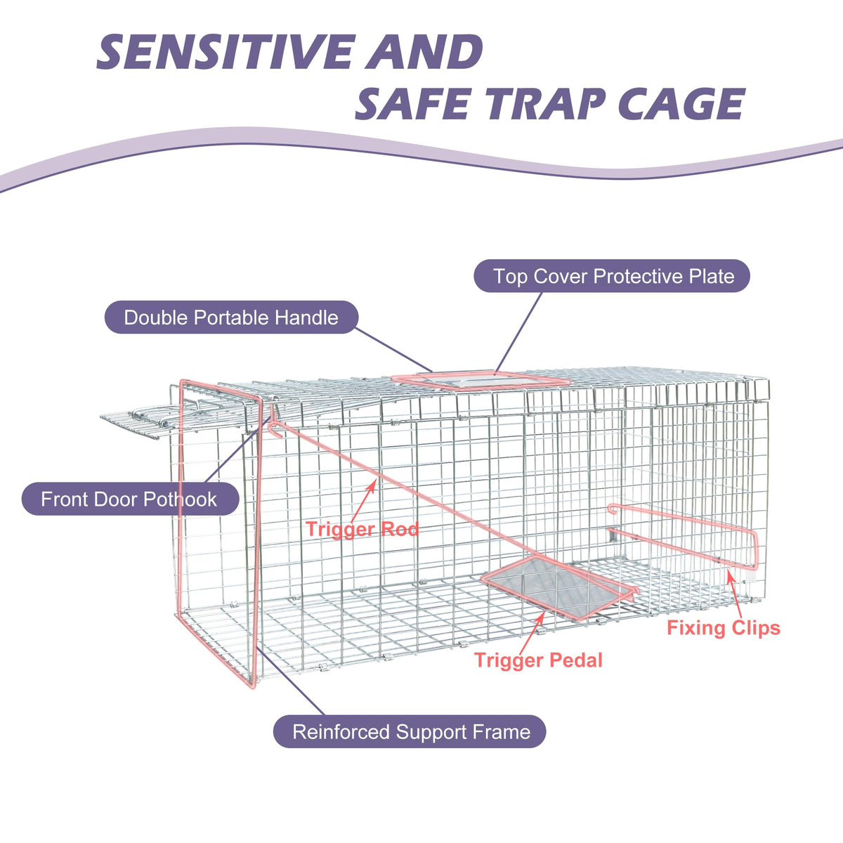Deblue sensitive triggers improve capture accuracy with gentle action.