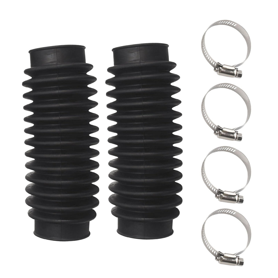 Deckman 7075115YP axle boot front view protecting shaft from dust.