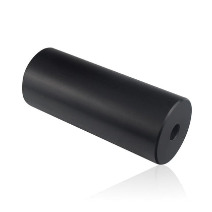DECKMAN 731-3005 anti-scalp deck roller side view for even mowing on uneven terrain