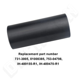 DECKMAN 731-3005 anti-scalp deck roller top view highlighting compact size for consistent cutting height