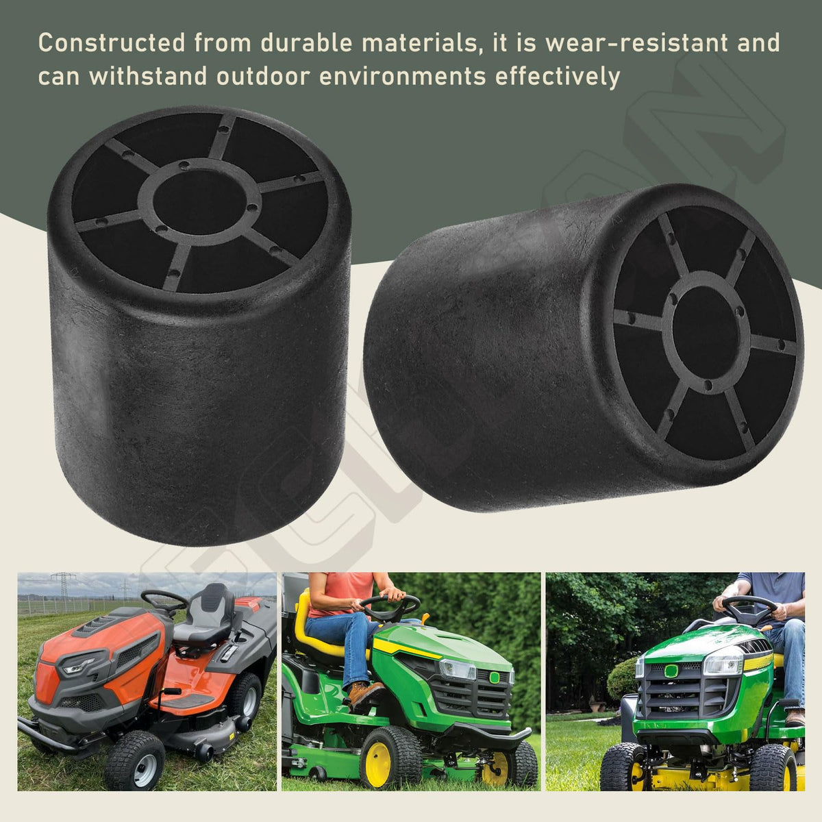 DECKMAN deck roller closeup material highlights abrasion-resistant surface for longevity