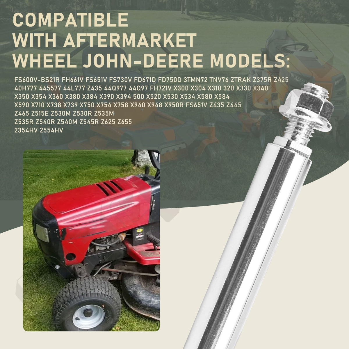 DECKMAN deck roller side view reveals profile and rugged construction for outdoor use