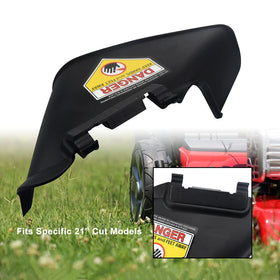 DECKMAN deflector in use demonstrates controlled clipping path