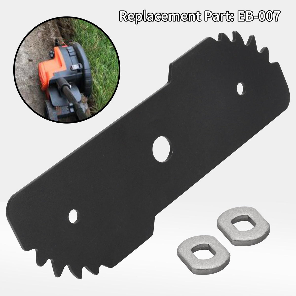 DECKMAN EB-007 wear indicators closeup helps plan timely replacements
