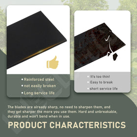 Deckman McLane 2059-compatible edger blade, durable fit for daily yard edging tasks.