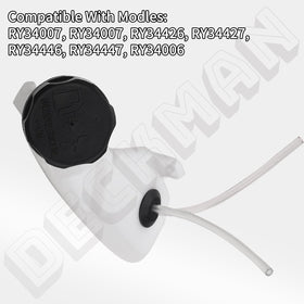 Deckman fuel tank for Ryobi RY13016 compatibility for upkeep and replacement