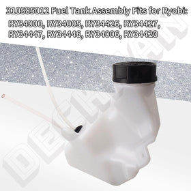 Deckman fuel tank for Ryobi RY34006 with precise alignment and durable construction