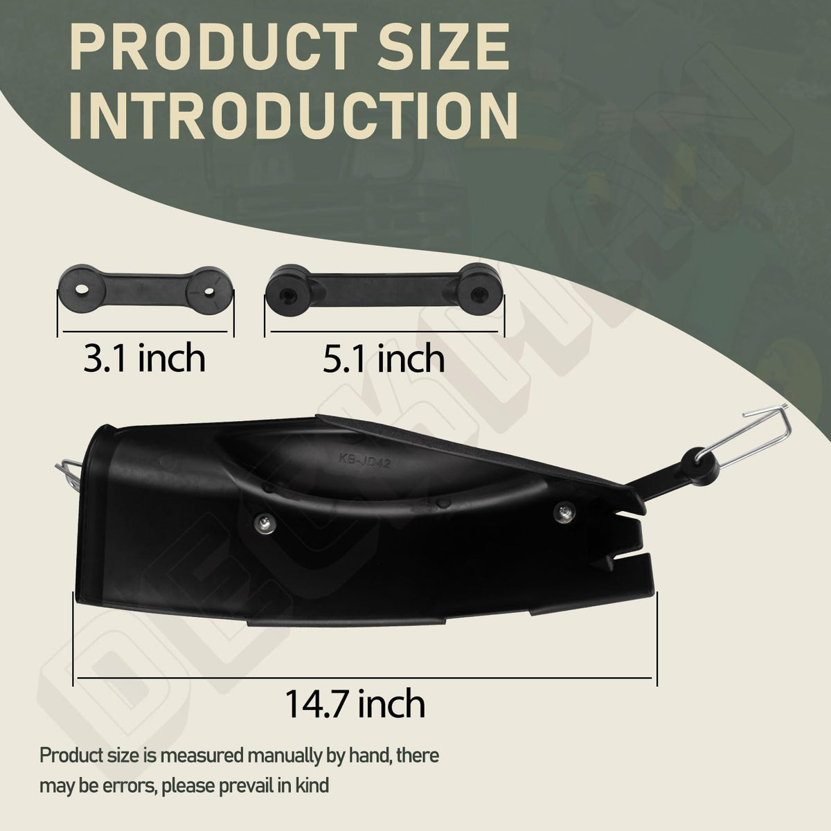 DECKMAN GY00115 durable materials designed for varied weather conditions