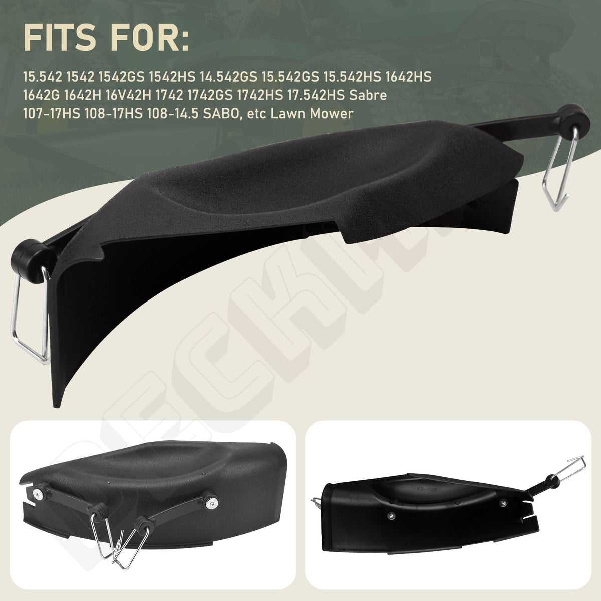 DECKMAN GY00115 installation kit demonstrates easy setup with included accessories