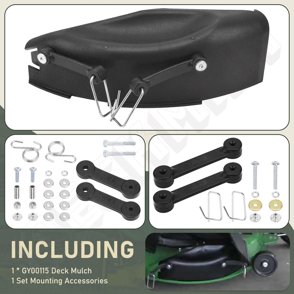 DECKMAN GY00115 weather ready design for rain, humidity, and sun