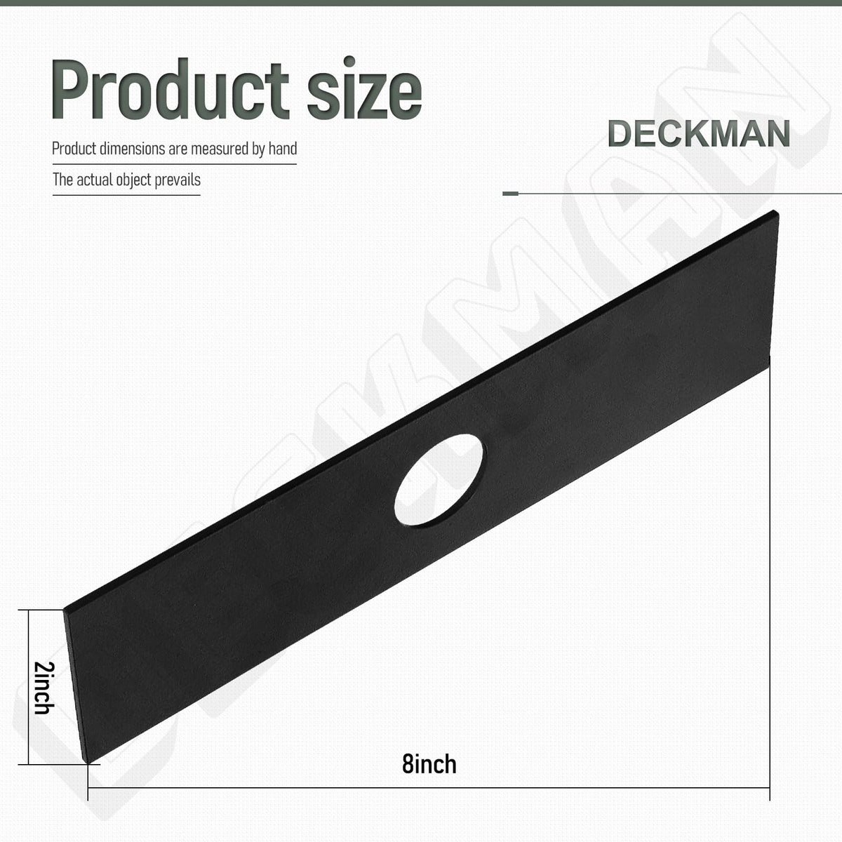 DECKMAN edger blades ideal for home or professional landscaping
