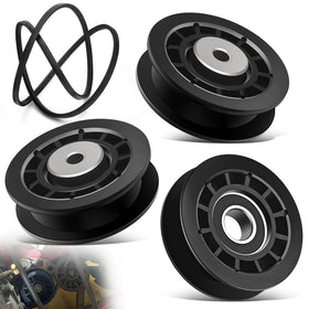 DECKMAN Husqvarna AWD belt and pulley kit packaging shows compatibility for easy verification.