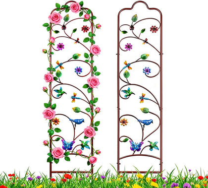 DECLUTTR garden trellis climbing-frame for sturdy plant support