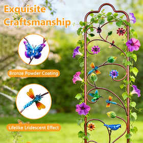 DECLUTTR metal trellis rust-resistant for outdoor use