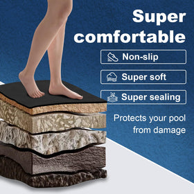 DecoForU pool liner pad extends lifespan by reducing ground friction and wear over time.