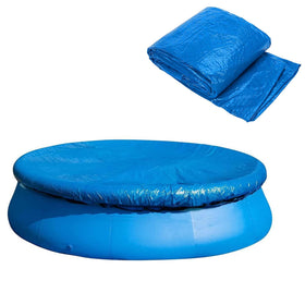 DECOHS 6ft round pool cover protector shields debris and sun exposure.