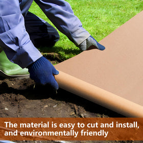 DECOHS barrier suits vegetable gardens and lawns, aiding clean planting layouts