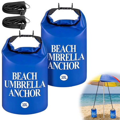 DECOHS two-pack sand bags packaged for stable beach setups