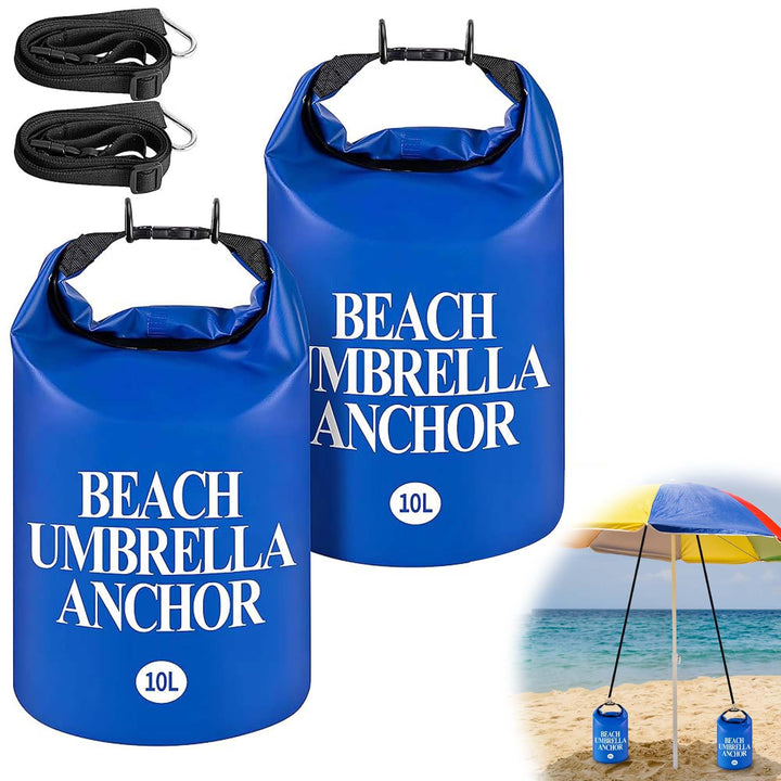DECOHS two-pack sand bags packaged for stable beach setups